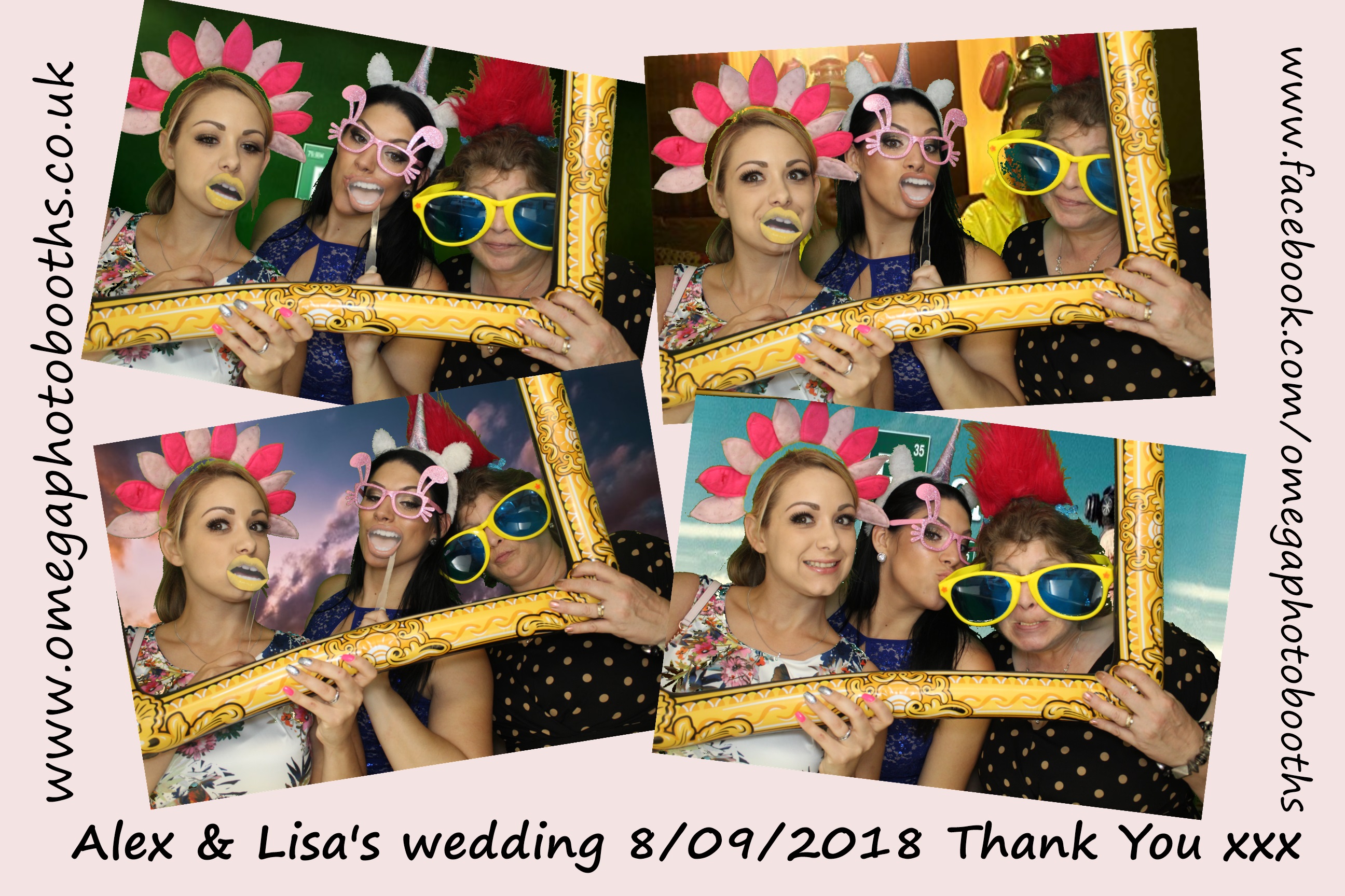 Alex & Lisa's Wedding | View more photos from the event at gallery.omegaphotobooths.co.uk/u/Omega-Photobooths/Alex-Lisas-Wedding